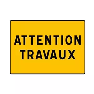 attention travaux